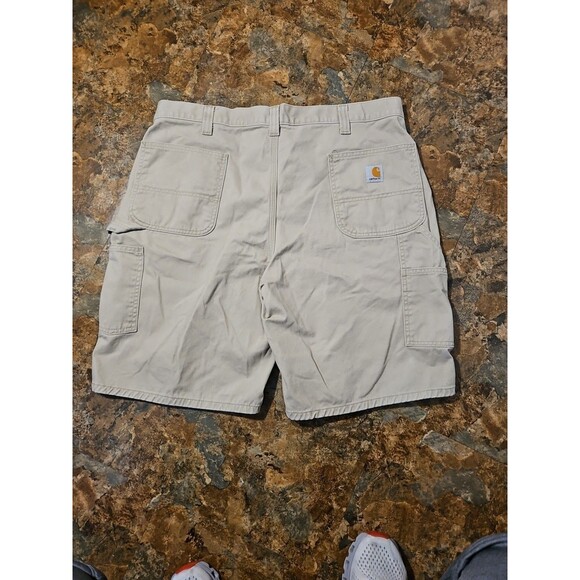 Carhartt Mens Carpenter Shorts Size 40 Tan Ex. Condition‎ (A231) - Picture 6 of 10